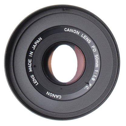 Canon FD 50mm F1.8 S.C. Cine Mod Prime Lens w/ Anamorphic Bokeh | M4/3 mount! - TerPhoto Store