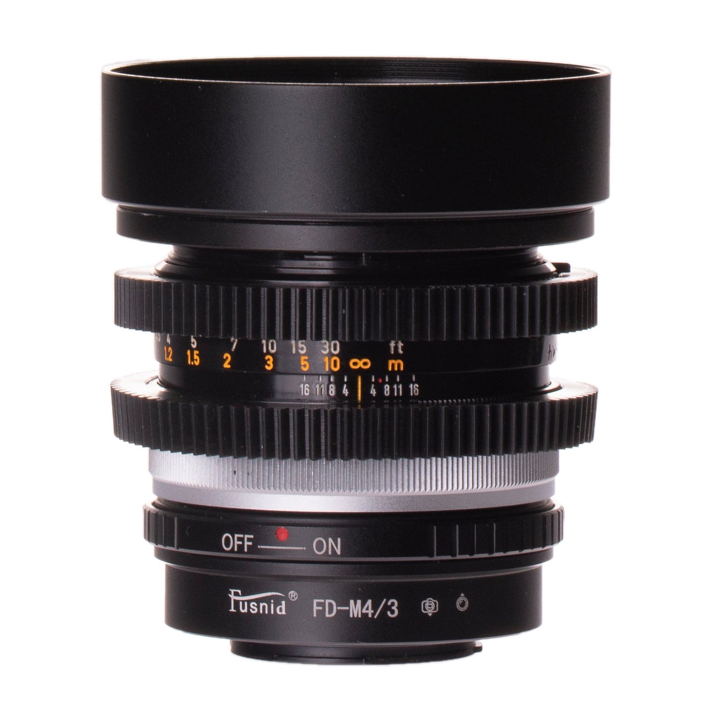 Canon FD 50mm F1.8 S.C. Cine Mod Prime Lens w/ Anamorphic Bokeh | M4/3 mount! - TerPhoto Store