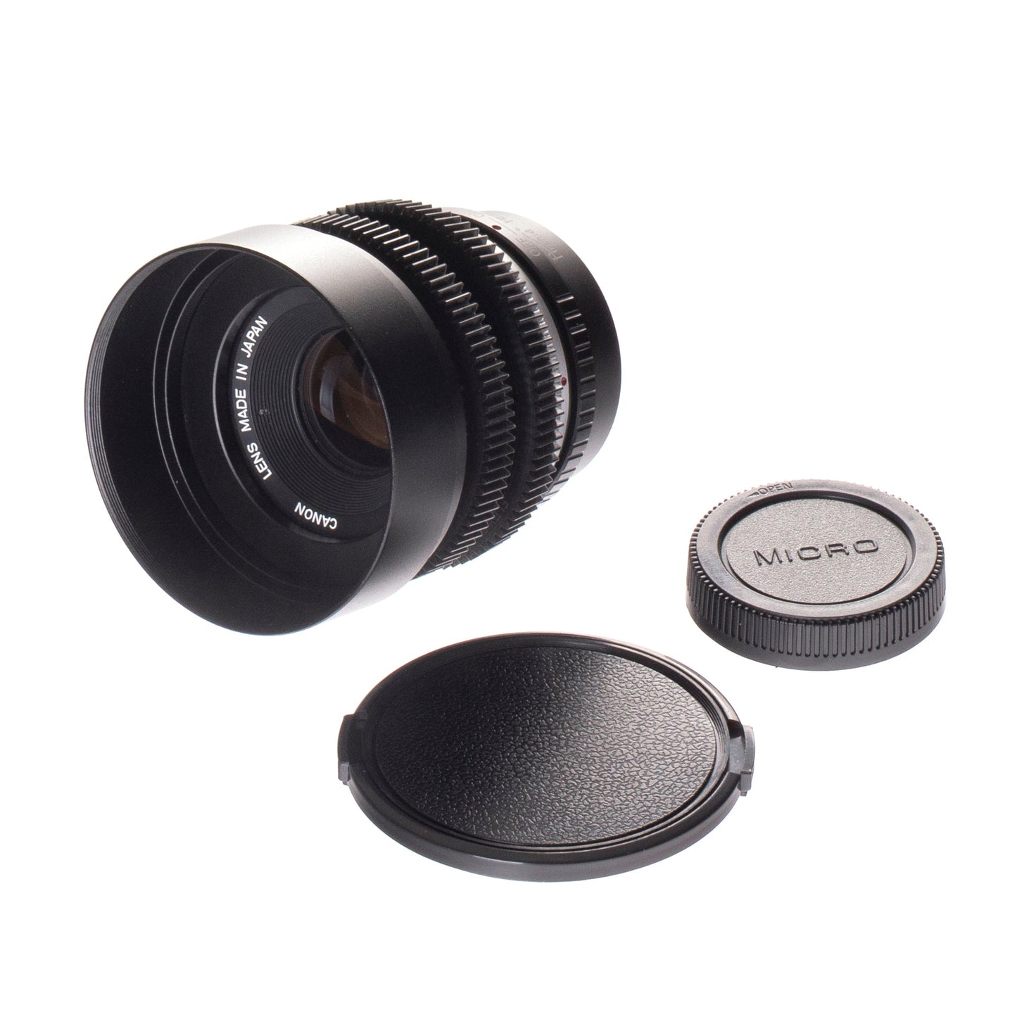 Canon FD 50mm F1.8 S.C. Cine Mod Prime Lens w/ Anamorphic Bokeh | M4/3 mount! - TerPhoto Store