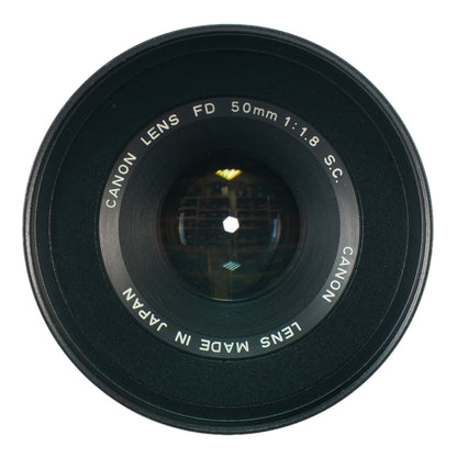 Canon FD 50mm F1.8 S.C. Cine Mod Prime Lens w/ Anamorphic Bokeh | Sony E-mount! - TerPhoto Store