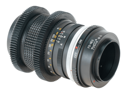 Canon FL 135mm F3.5 Cine Mod Telephoto Prime w/ Anamorphic Bokeh | Sony E-mount! - TerPhoto Store