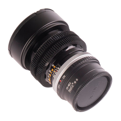 Canon FL 35mm F2.5 Cine Mod Classic Prime Wide Angle Lens For Sony E-mount! - TerPhoto Store