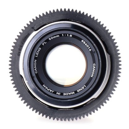 Canon FL 50mm F1.8 Cine Mod Prime Portrait Lens – Cinematic Vintage Look | M4/3 - TerPhoto Store