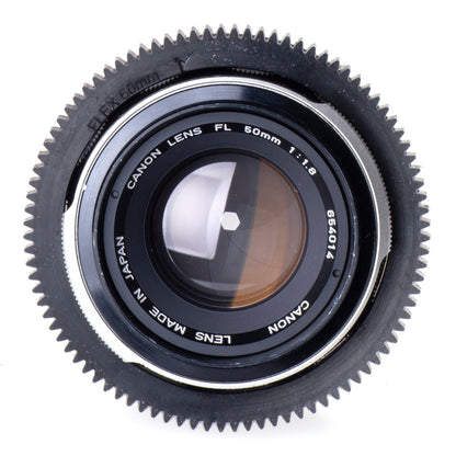 Canon FL 50mm F1.8 Cine Mod Prime Portrait Lens – Cinematic Vintage Look | M4/3 - TerPhoto Store