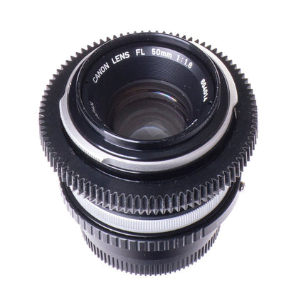 Canon FL 50mm F1.8 Cine Mod Prime Portrait Lens – Cinematic Vintage Look | M4/3 - TerPhoto Store
