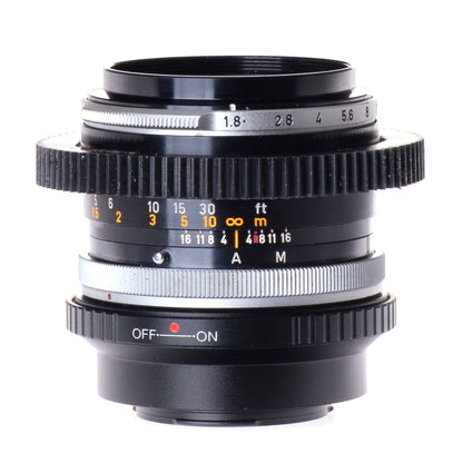 Canon FL 50mm F1.8 Cine Mod Prime Portrait Lens – Cinematic Vintage Look | M4/3 - TerPhoto Store