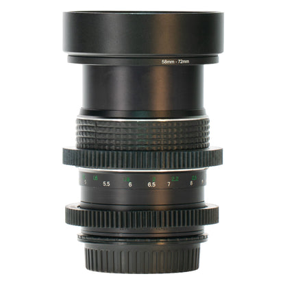 Carenar HC 135mm F2.8 Cine Mod w/ Orange Anamorphic Bokeh & Flare | Canon EF! - TerPhoto Store