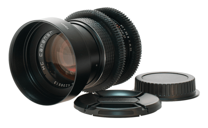Carenar HC 135mm F2.8 Cine Mod w/ Orange Anamorphic Bokeh & Flare | Canon EF! - TerPhoto Store