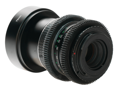 Carenar HC 135mm F2.8 Cine Mod w/ Orange Anamorphic Bokeh & Flare | Canon EF! - TerPhoto Store