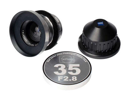 Carl Zeiss 25/35/58/80/135mm Very RARE Early Cine Mod Lens Set | Arri PL - TerPhoto Store