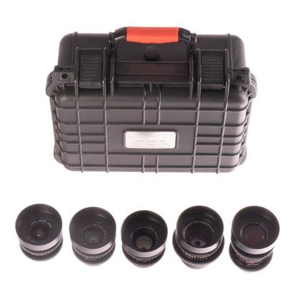 Carl Zeiss 28/35/50/80/135mm Cine Mod Lenses Set For Canon EF Mount w/ Case! - TerPhoto Store