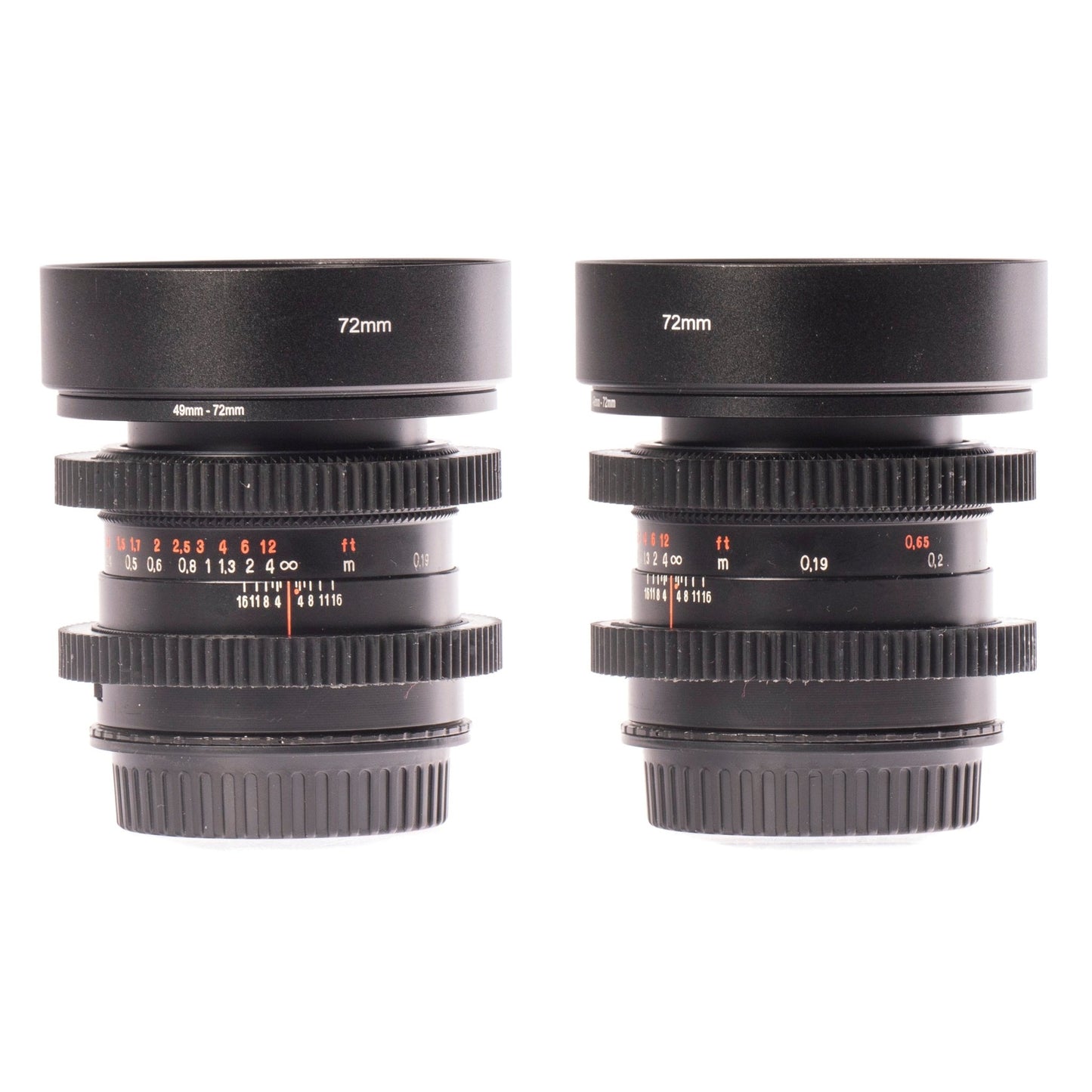 Carl Zeiss 28/35/50/80/135mm Cine Mod Lenses Set For Canon EF Mount w/ Case! - TerPhoto Store