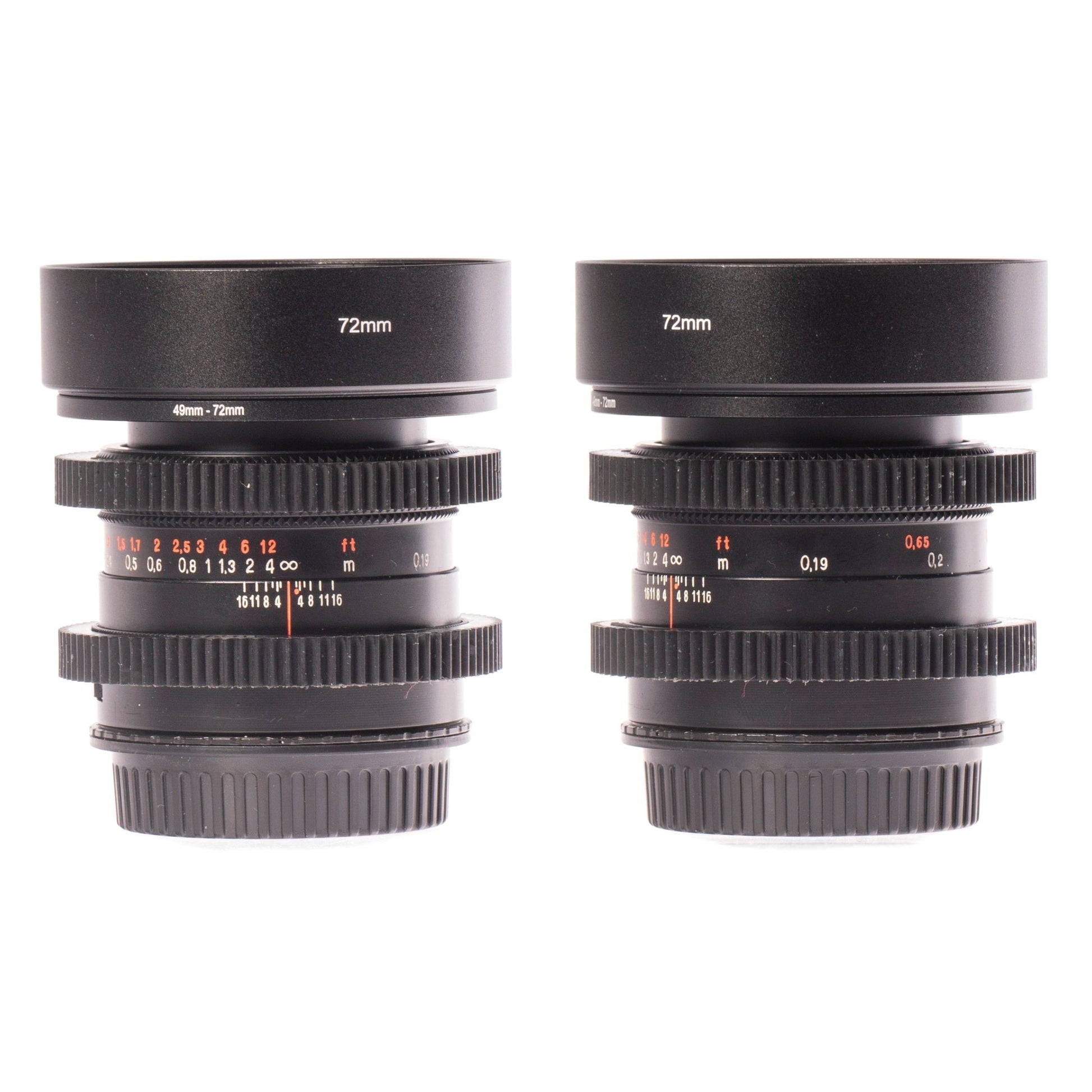 Carl Zeiss 28/35/50/80/135mm Cine Mod Lenses Set For Canon EF Mount w/ Case! - TerPhoto Store