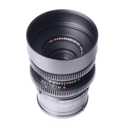 Carl Zeiss 28/35/50/80/135mm Cine Mod Prime Lenses Set For Sony E - Mount w/ Case! - TerPhoto Store