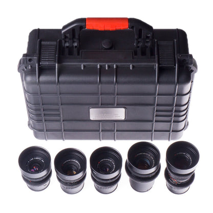 Carl Zeiss 28/35/50/80/135mm Cine Mod Prime Lenses Set For Sony E - Mount w/ Case! - TerPhoto Store