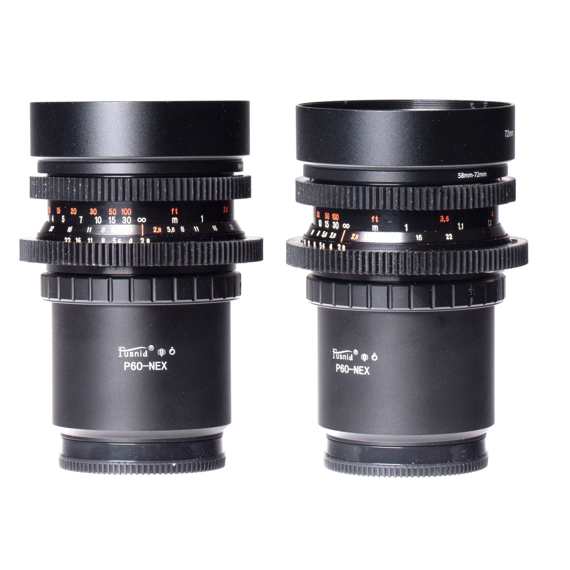 Carl Zeiss 28/35/50/80/135mm Cine Mod Prime Lenses Set For Sony E - Mount w/ Case! - TerPhoto Store