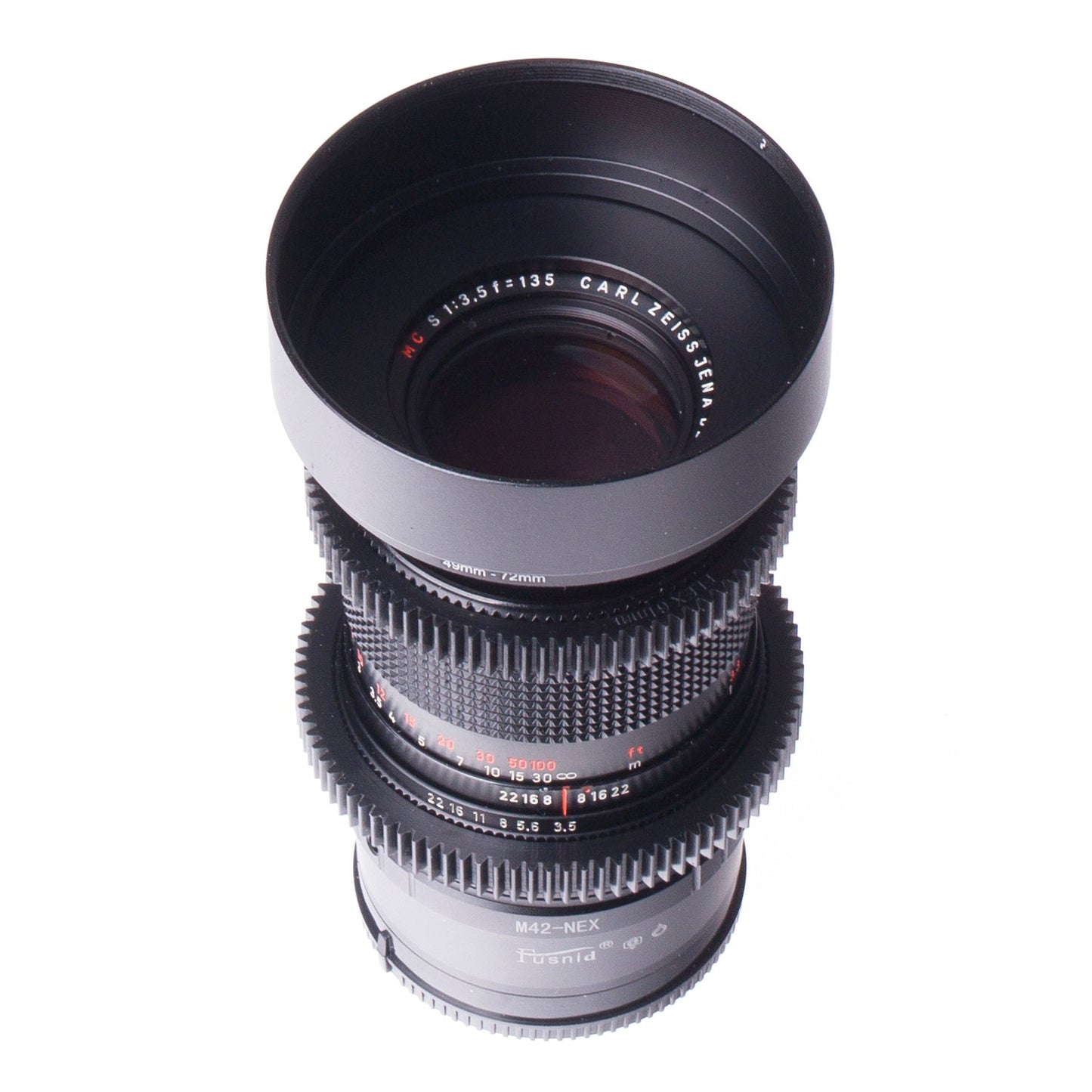 Carl Zeiss 28/35/50/80/135mm Cine Mod Prime Lenses Set For Sony E - Mount w/ Case! - TerPhoto Store