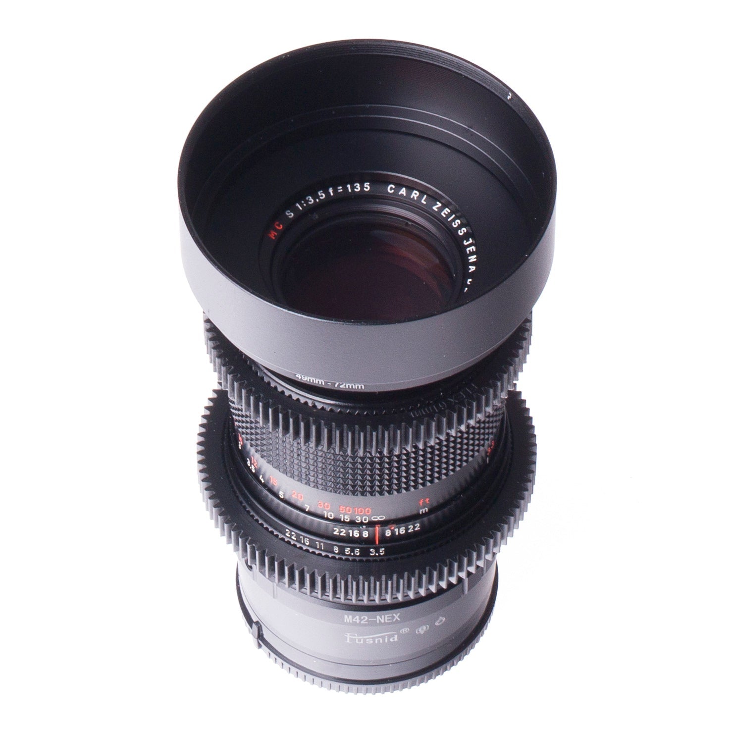 Carl Zeiss 28/35/50/80/135mm Cine Mod Prime Lenses Set For Sony E - Mount w/ Case! - TerPhoto Store