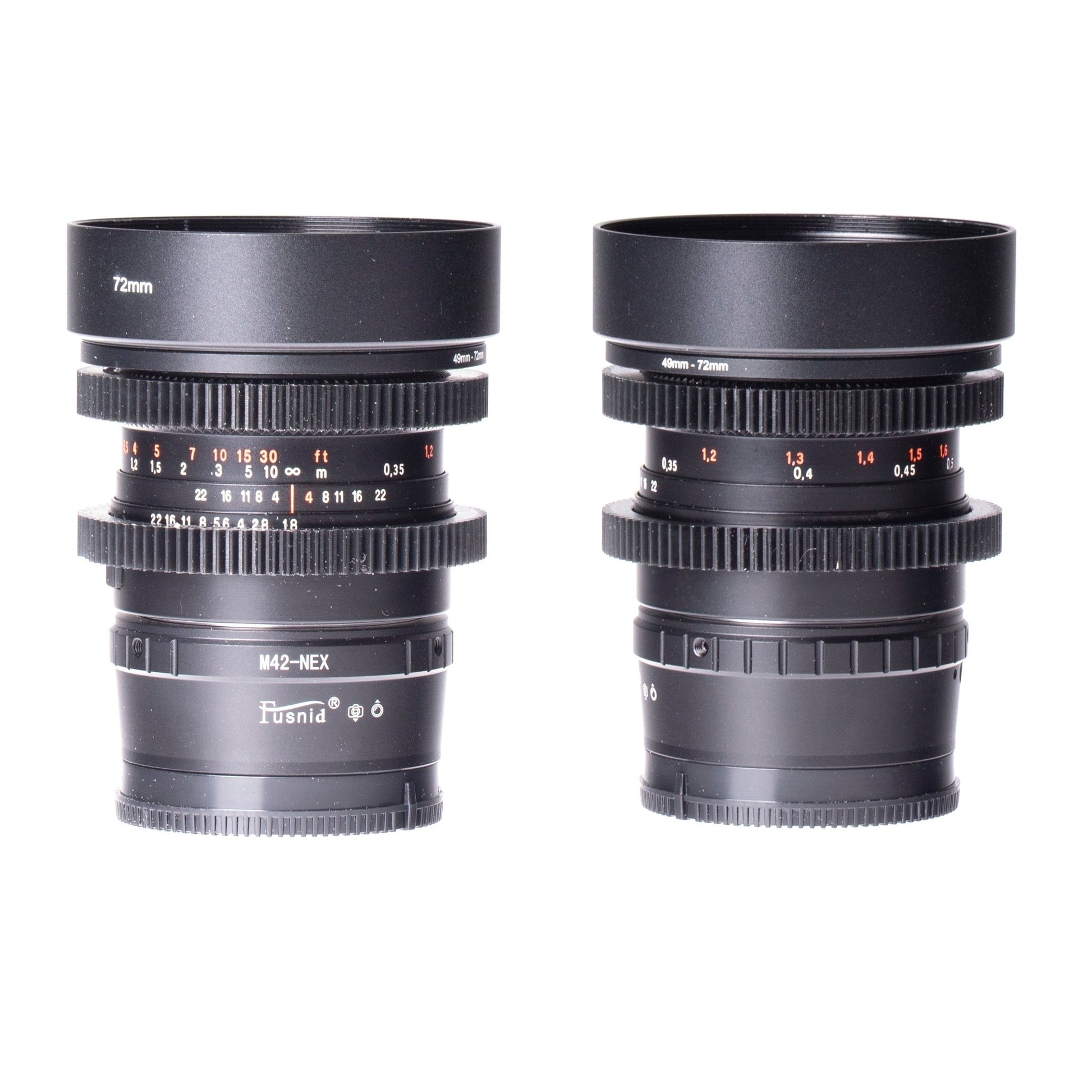 Carl Zeiss 28/35/50/80/135mm Cine Mod Prime Lenses Set For Sony E - Mount w/ Case! - TerPhoto Store