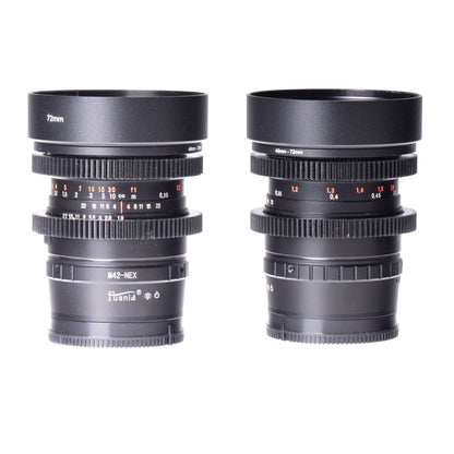 Carl Zeiss 28/35/50/80/135mm Cine Mod Prime Lenses Set For Sony E - Mount w/ Case! - TerPhoto Store