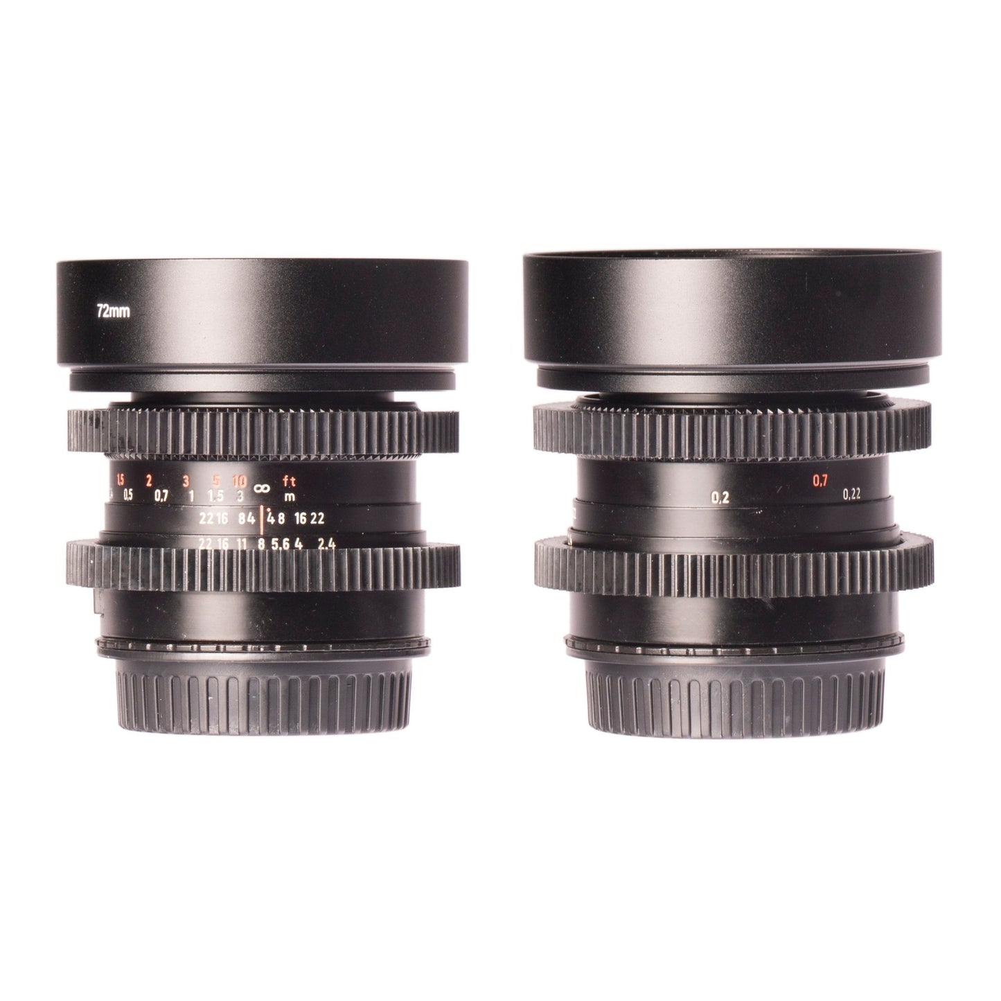 Carl Zeiss 29/35/50/80/135mm Cine Modded Lenses Set For Canon EF Mount w/ Case! - TerPhoto Store