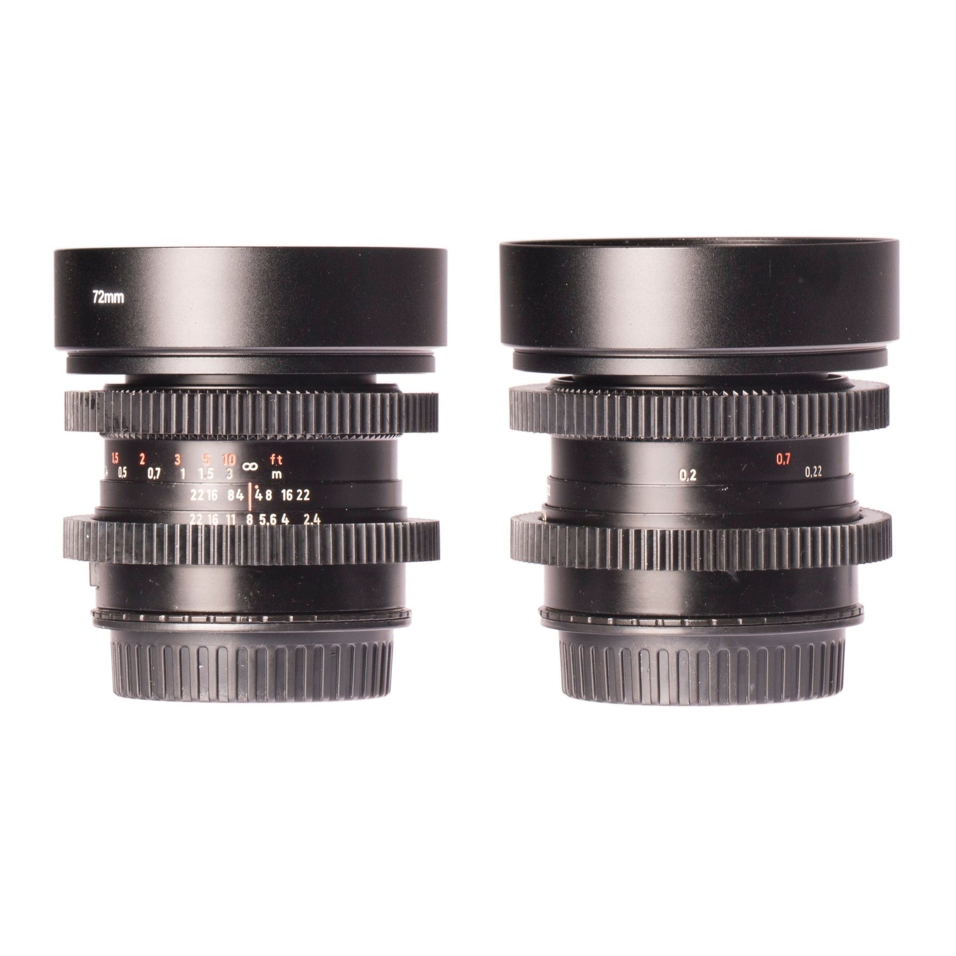Carl Zeiss 29/35/50/80/135mm Cine Modded Lenses Set For Canon EF Mount w/ Case! - TerPhoto Store