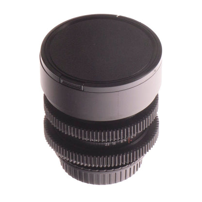 Carl Zeiss 29/35/50/80/135mm Cine Modded Lenses Set For Canon EF Mount w/ Case! - TerPhoto Store