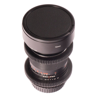 Carl Zeiss 29/35/50/80/135mm Cine Modded Lenses Set For Canon EF Mount w/ Case! - TerPhoto Store