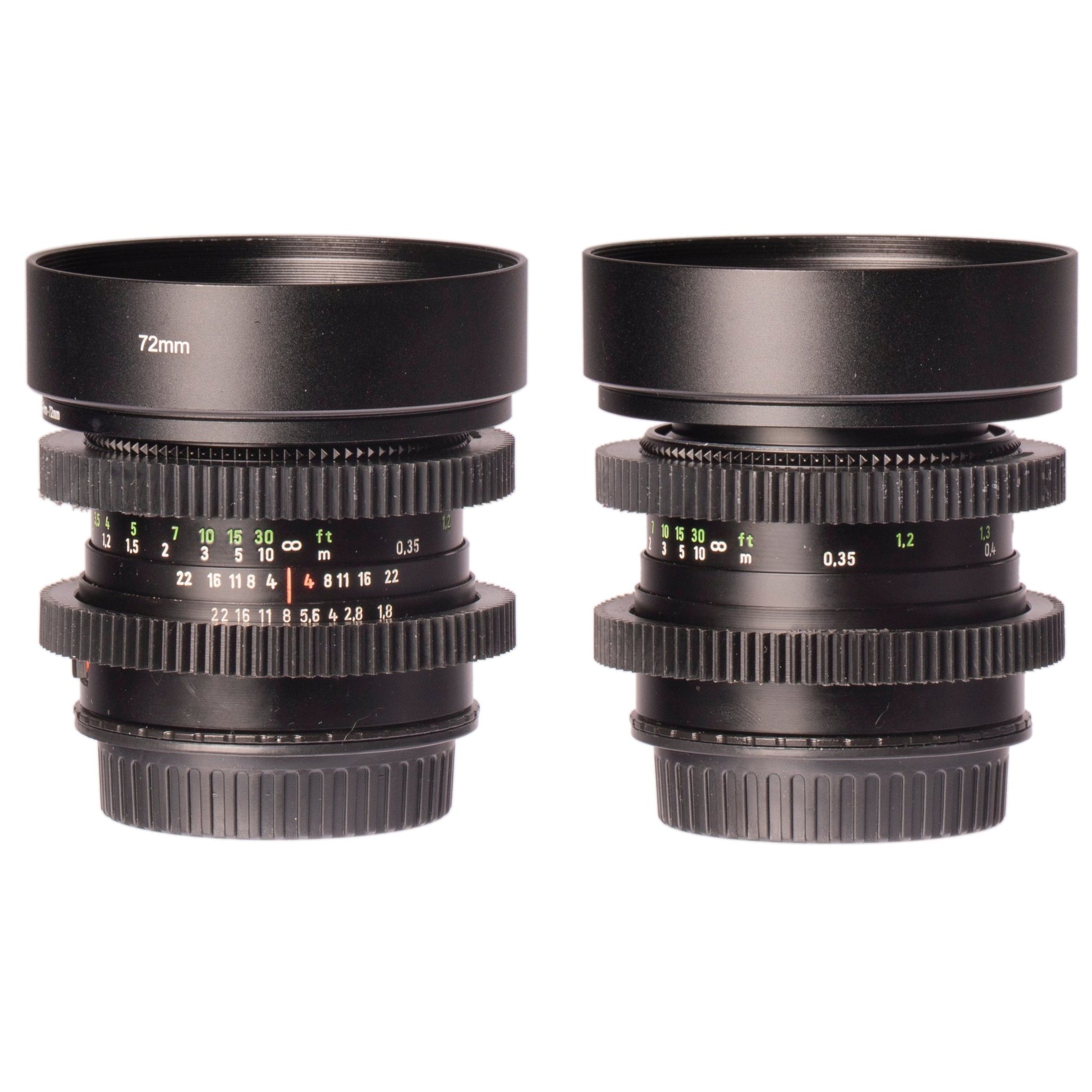 Carl Zeiss 29/35/50/80/135mm Cine Modded Lenses Set For Canon EF Mount w/ Case! - TerPhoto Store