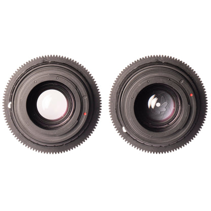 Carl Zeiss 29/35/50/80/135mm Cine Modded Lenses Set For Canon EF Mount w/ Case! - TerPhoto Store