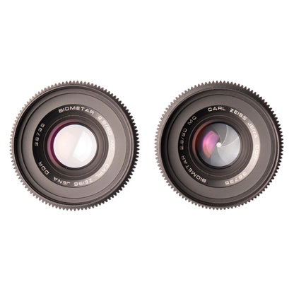 Carl Zeiss 29/35/50/80/135mm Cine Modded Lenses Set For Canon EF Mount w/ Case! - TerPhoto Store