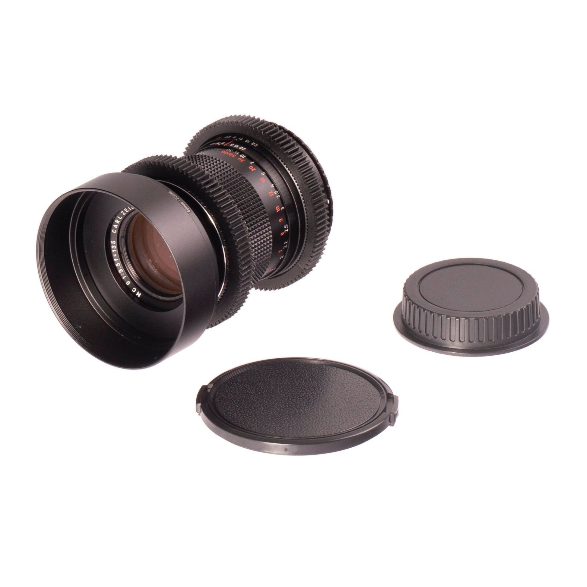 Carl Zeiss 29/35/50/80/135mm Cine Modded Lenses Set For Canon EF Mount w/ Case! - TerPhoto Store
