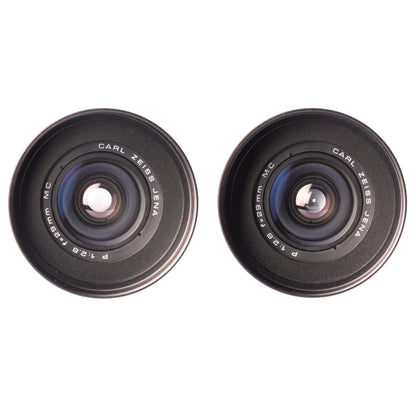 Carl Zeiss 29/35/50/80/135mm Cine Modded Lenses Set For Canon EF Mount w/ Case! - TerPhoto Store