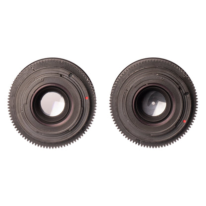 Carl Zeiss 29/35/50/80/135mm Cine Modded Lenses Set For Canon EF Mount w/ Case! - TerPhoto Store