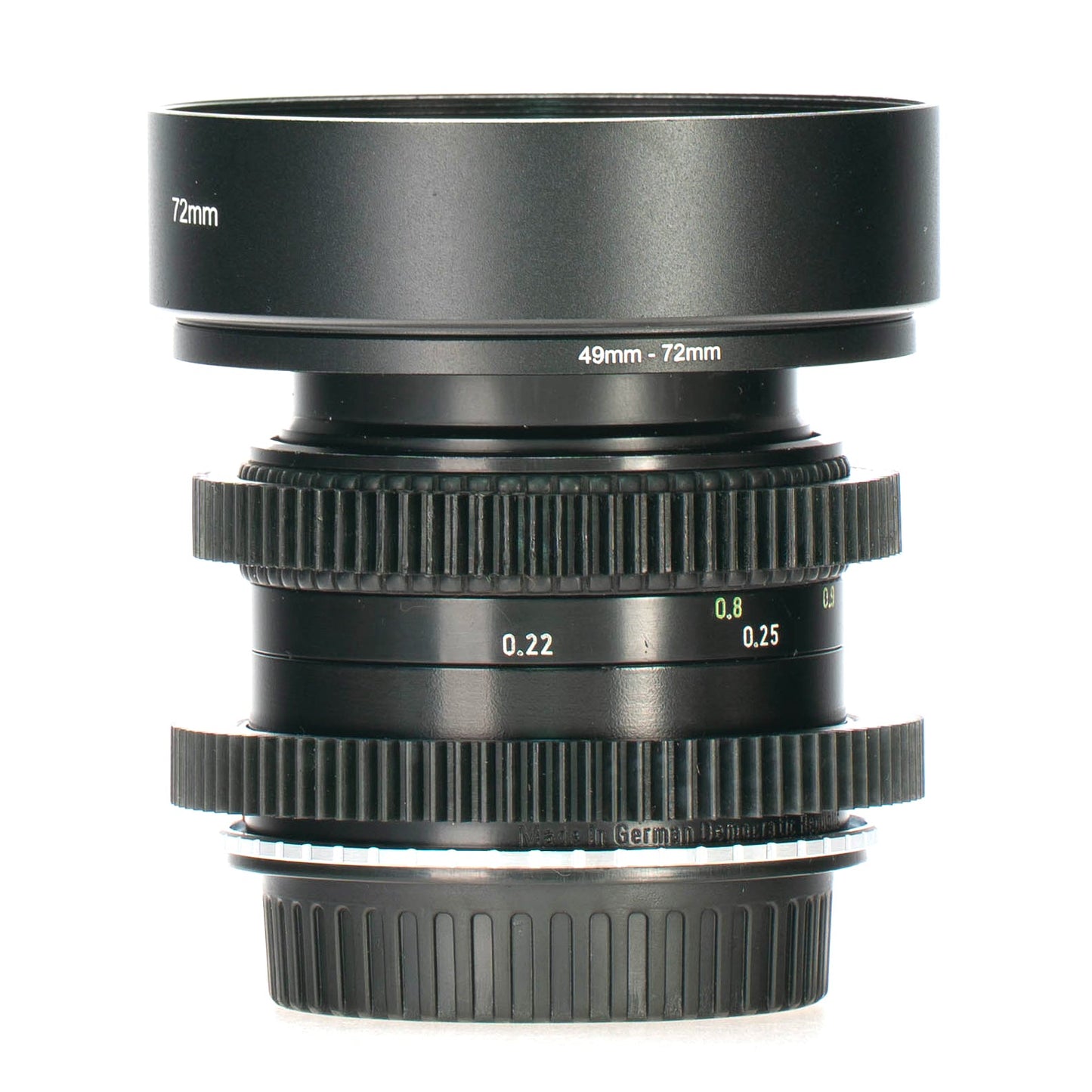 Carl Zeiss ausJENA MC Prakticar (Flektogon) 35mm F2.4 Cine Mod Lens For Canon EF - TerPhoto Store
