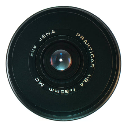 Carl Zeiss ausJENA MC Prakticar (Flektogon) 35mm F2.4 Cine Mod Lens For Canon EF - TerPhoto Store