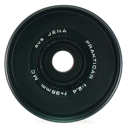 Carl Zeiss ausJENA MC Prakticar (Flektogon) 35mm F2.4 Cine Mod Lens For Canon EF - TerPhoto Store