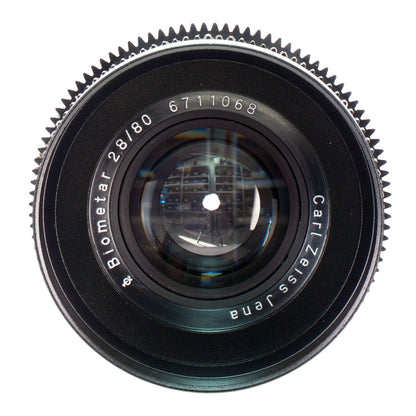 Carl Zeiss Jena Biometar 80mm F2.8 Cine Mod Prime Portrait Lens | Arri PL Mount! - TerPhoto Store