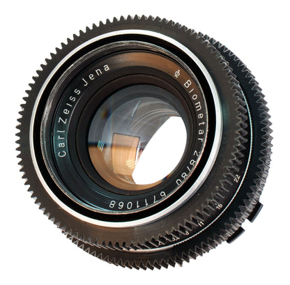 Carl Zeiss Jena Biometar 80mm F2.8 Cine Mod Prime Portrait Lens | Arri PL Mount! - TerPhoto Store