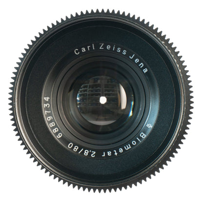 Carl Zeiss Jena Biometar 80mm F2.8 Cine Mod Prime Portrait Lens | Arri PL Mount! - TerPhoto Store