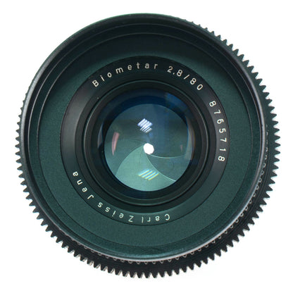 Carl Zeiss Jena Biometar 80mm F2.8 Cine Mod Prime Portrait Lens | Arri PL Mount! - TerPhoto Store