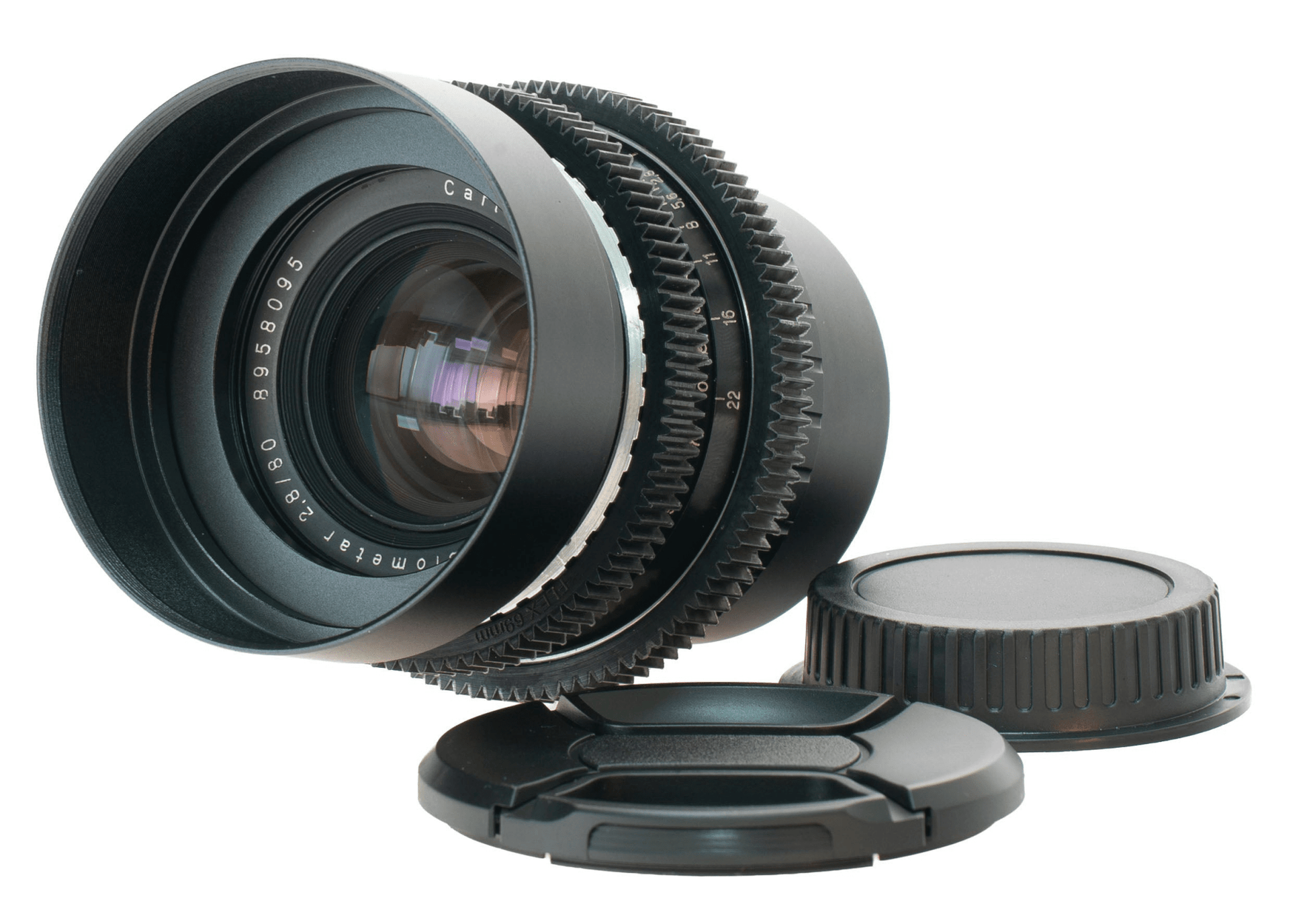 Carl Zeiss Jena Biometar 80mm F2.8 Cine Modded Prime Lens For Canon EF! - TerPhoto Store
