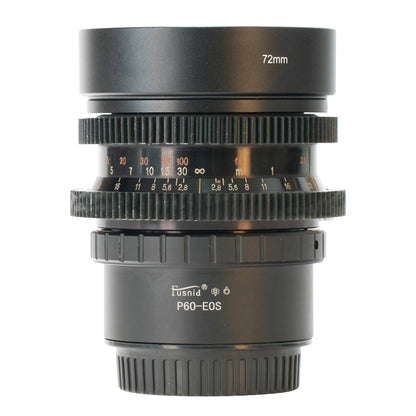 Carl Zeiss Jena Biometar 80mm F2.8 Cine Modded Prime Lens For Canon EF! - TerPhoto Store