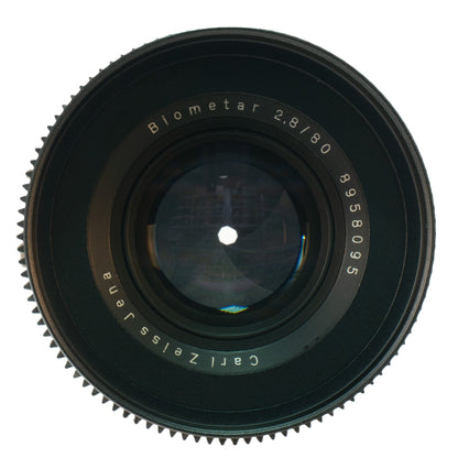 Carl Zeiss Jena Biometar 80mm F2.8 Cine Modded Prime Lens For Canon EF! - TerPhoto Store