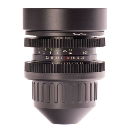 Carl Zeiss Jena DDR 35/50/135mm Cine Mod Lenses Set For Arri PL mount w/ Case! - TerPhoto Store