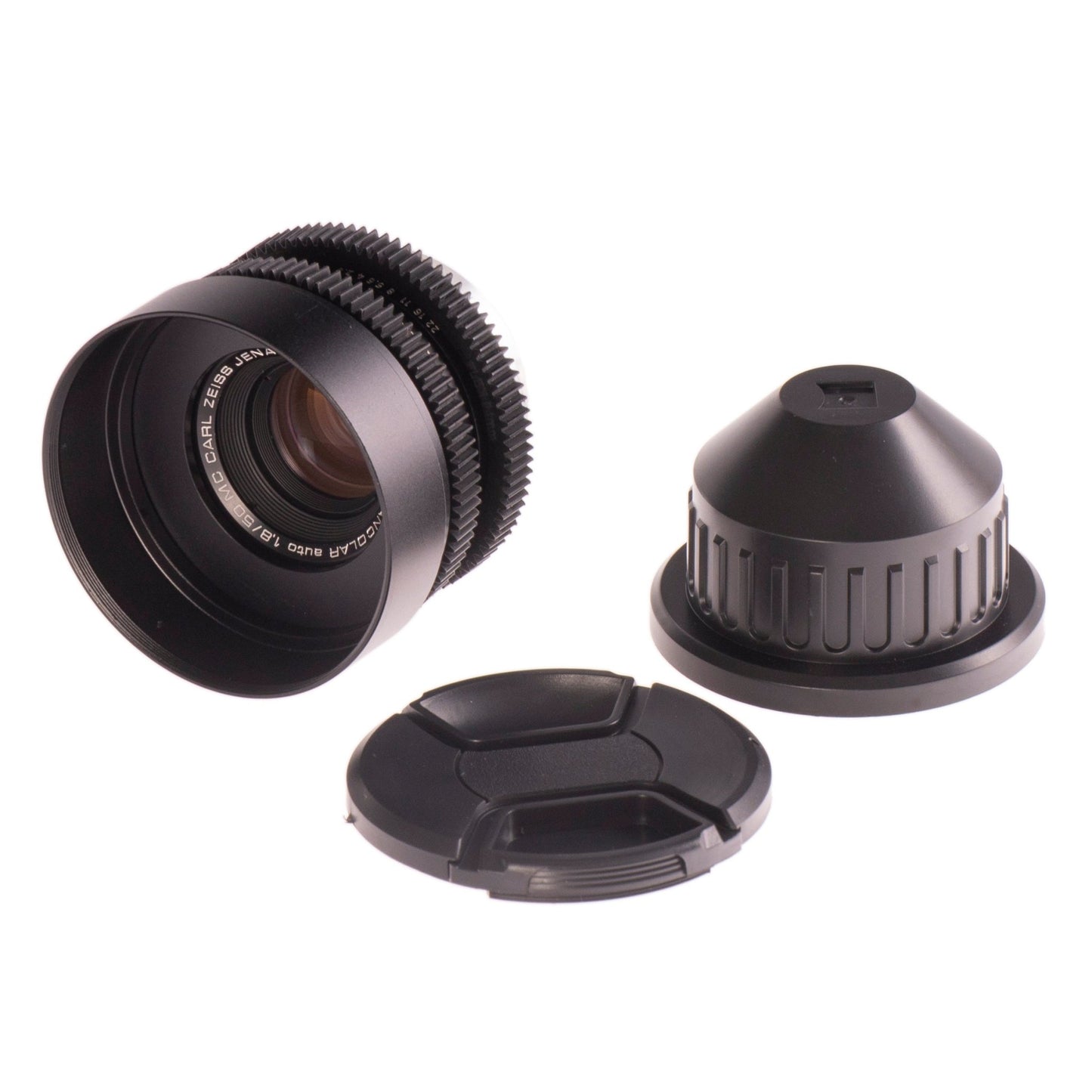 Carl Zeiss Jena DDR 35/50/135mm Cine Mod Lenses Set For Arri PL mount w/ Case! - TerPhoto Store