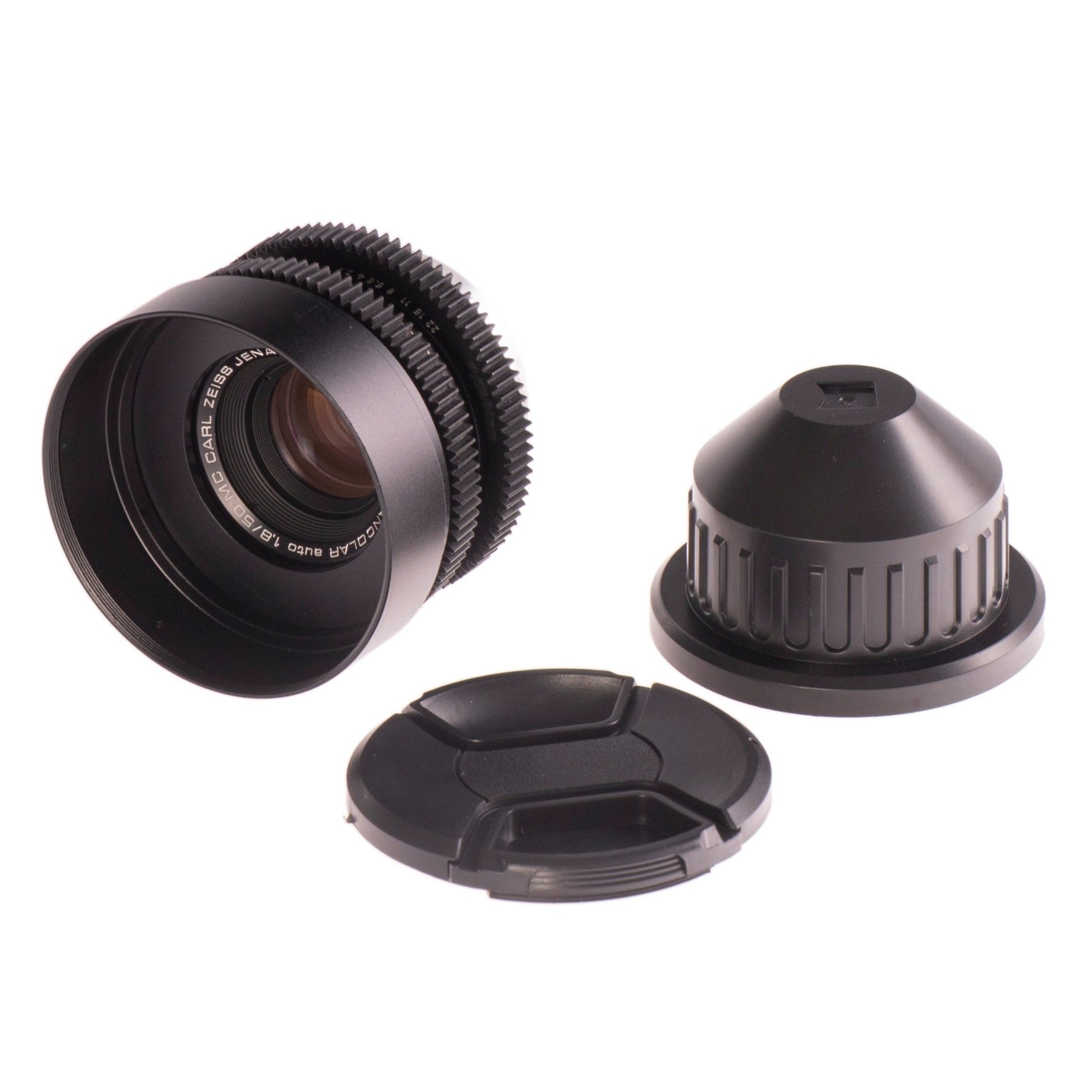 Carl Zeiss Jena DDR 35/50/135mm Cine Mod Lenses Set For Arri PL mount w/ Case! - TerPhoto Store