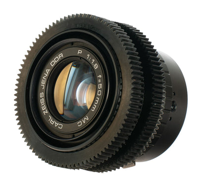 Carl Zeiss Jena DDR MC P (Pancolar) 50mm F1.8 Cine Mod Prime Lens | Sony E-mount - TerPhoto Store