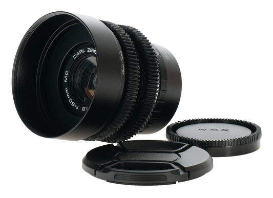 Carl Zeiss Jena DDR MC P (Pancolar) 50mm F1.8 Cine Mod Prime Lens | Sony E-mount - TerPhoto Store