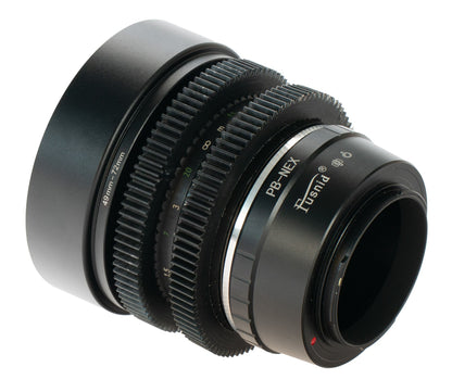 Carl Zeiss Jena DDR MC P (Pancolar) 50mm F1.8 Cine Mod Prime Lens | Sony E-mount - TerPhoto Store